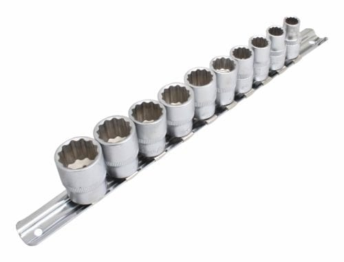 523SET10-12 Set tubulare 8 - 19 mm, 12 puncte, antrenare 3/8”, 10 piese [1]