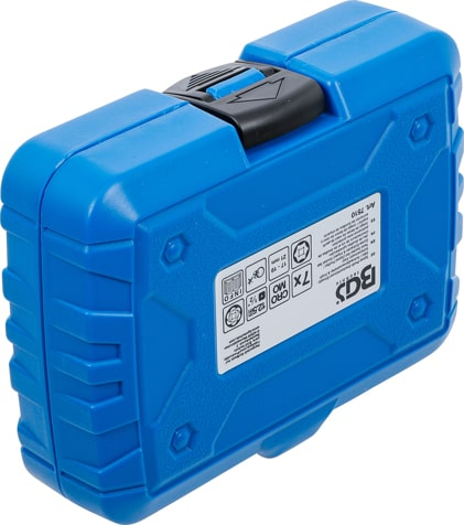 Set tubulare de impact 17, 19, 21 mm cu protectie pentru jante din aliaj, antrenare 1/2", 7 piese BGS 7300 [2]
