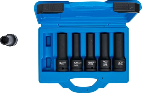 Set tubulare de impact E, 12 colturi (3/4), 6-piese,BGS5250 [4]