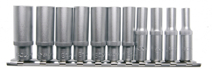 Set tubulare hexagonale, actionare 1/4”, marimi in toli,11 piese BGS 2429 [3]