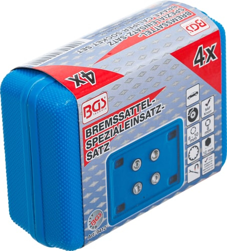 Set tubulare pentru sistem de franare SAF / Knorr si alte autovehicole comerciale, antrenare hexagon 12mm, 4 piese, BGS 9412 [6]