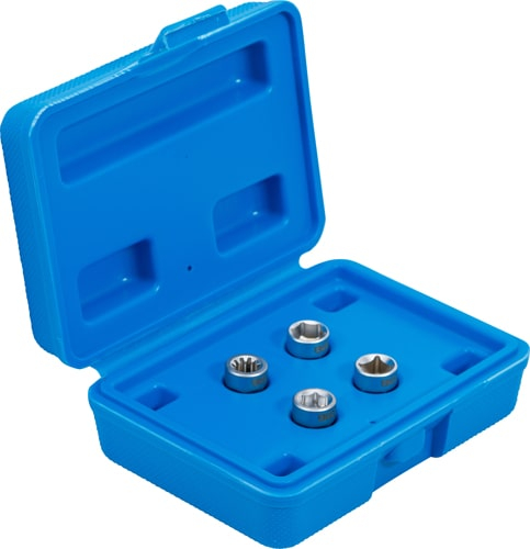 Set tubulare pentru sistem de franare SAF / Knorr si alte autovehicole comerciale, antrenare hexagon 12mm, 4 piese, BGS 9412 [2]