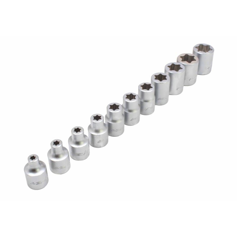 A-F11ET Set tubulare profil E, E6 - E20, actionare, 3/8”, 11 piese [3]
