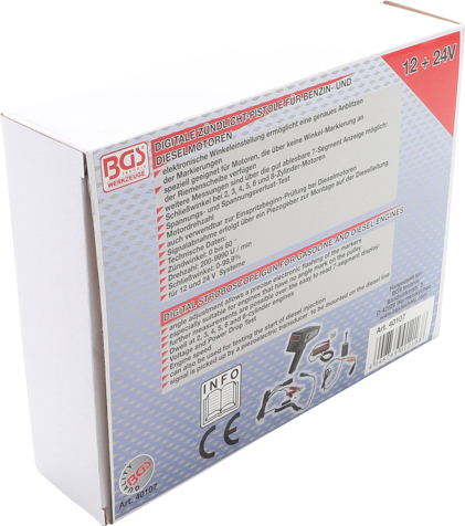 Stroboscop digital pentru motoare diesel si benzina BGS 40107 [7]