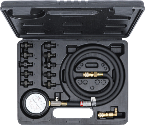 Tester presiune ulei cu set de adaptoare BGS 98007 [5]