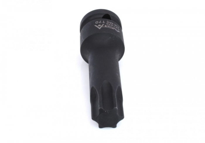531470 Bit torx T70 de impact in tubulara cu prindere de 1/2", lungime 75 mm [3]