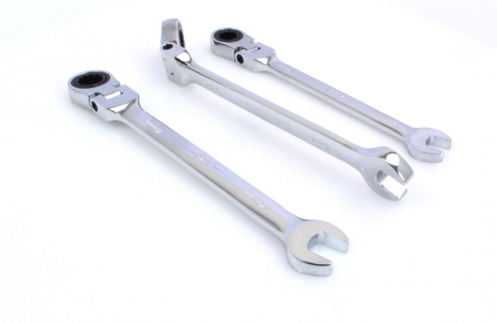 A-FRS12MF Trusa chei combinate cu clichet 8-19 mm, 12 piese [3]