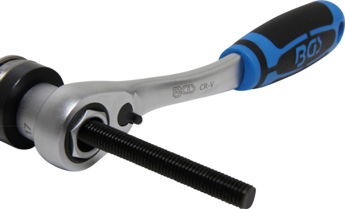 Trusa chei tubulare Gear Lock, 4,5 - 25 mm, 52 piese BGS 2181 [2]