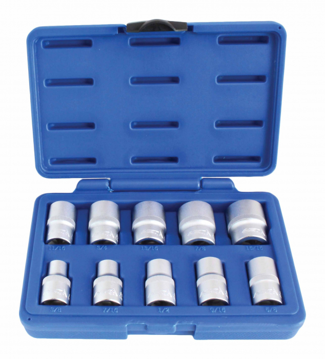 A-10INCH Trusa chei tubulare in inch, 10 piese [1]