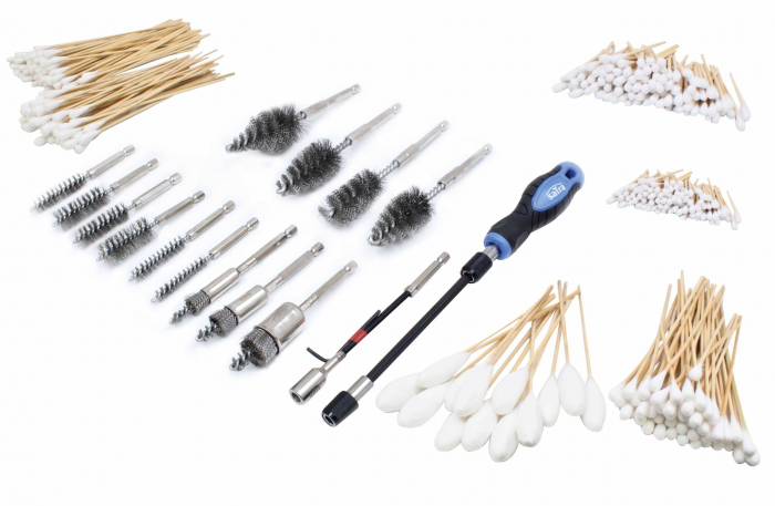 S-IS429C Trusa pentru curatat canale/scaune injectoare 429 piese [3]