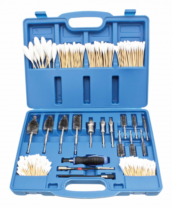 S-IS429C Trusa pentru curatat canale/scaune injectoare 429 piese [1]