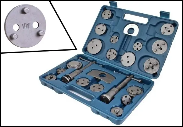 Trusa presa etrier frana, 22 piese cu cadou Magnet flexibil [2]