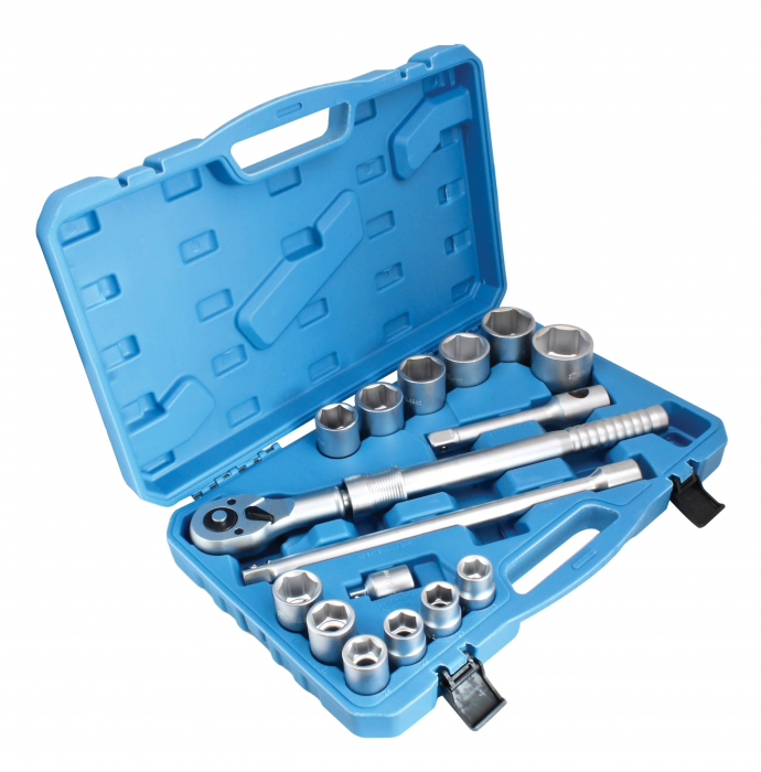 S-34166SH Trusa profesionala tubulare scurte 3/4, 19-50mm, 16 piese [2]