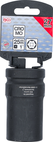 Tubulara de impact 27 mm, antrenare 1" BGS 5500-27 [3]