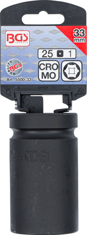 Tubulara de impact hexagonala 33 mm, antrenare 1" BGS 5500-33 [3]