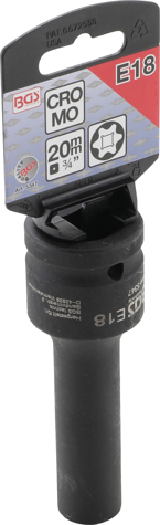 Tubulara de impact E18, lungime 110 MM, antrenare 3/4'' BGS 5347 [2]