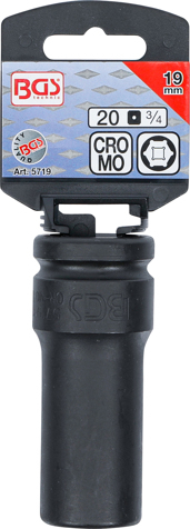 Tubulara de impact hexagonala 19 mm, actionare 3/4” BGS 5719 [3]