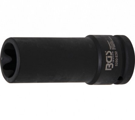 Tubulara de impact Profil E32, lungime 110 mm, antrenare 3/4'' BGS 5250-E32 [1]