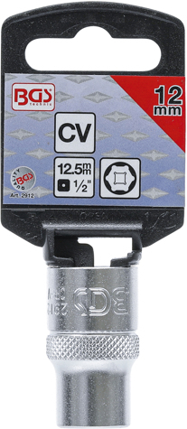 Tubulara hexagonala 12 mm, actionare 1/2” BGS 2912 [3]
