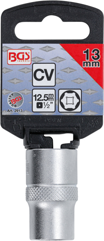 Tubulara hexagonala 13 mm, actionare 1/2” BGS 2913 [2]