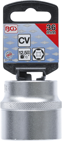 Tubulara hexagonala 36 mm, actionare 1/2” BGS 2936 [3]