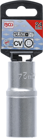Tubulara 24 mm, 12 puncte, actionare 1/2" BGS 10688 [3]