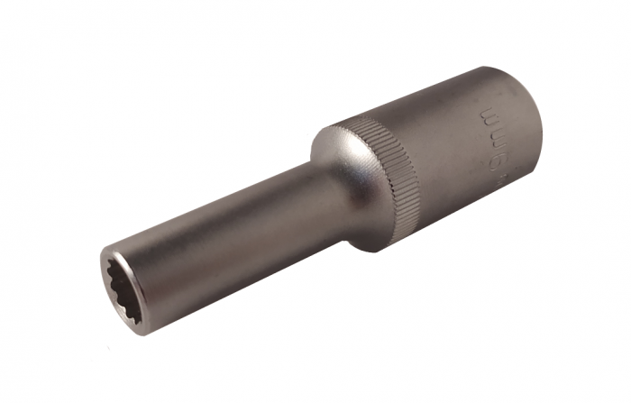544209 Tubulara lunga 9 mm, 12 puncte, actionare 1/2" [1]