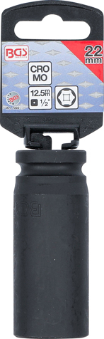 Tubulara lunga de impact 22 mm, actionare 1/2" BGS 7222 [3]