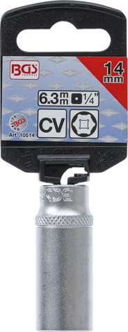 Tubulara hexagonala 14 mm, actionare 1/4” BGS 10514 [3]