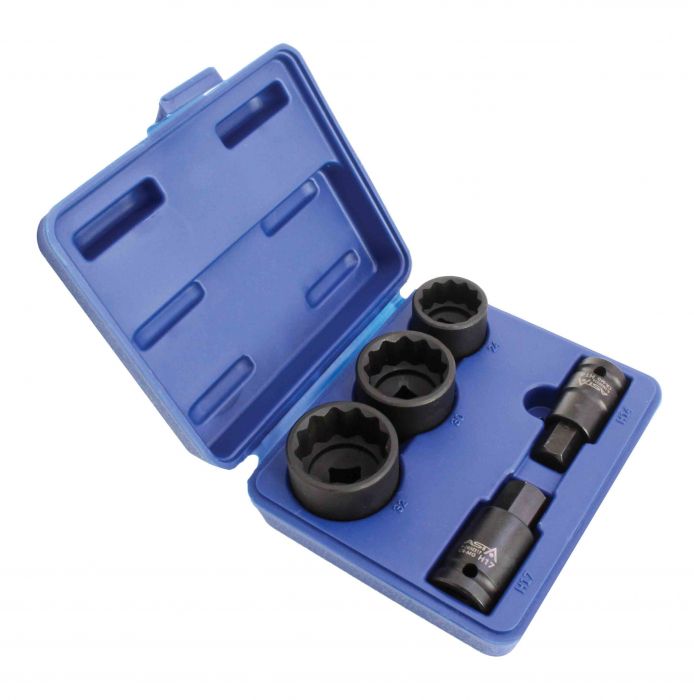 A-HN512 Tubulare de impact 12 puncte, actionare 1/2", 5 piese [2]