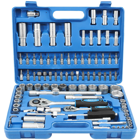 Truse si seturi - N4800  Trusa tubulare si biti 94 piese