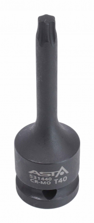Chei/Tubulare/Biti - 531440 Bit torx T40 de impact in tubulara cu prindere de 1/2", lungime 75 mm