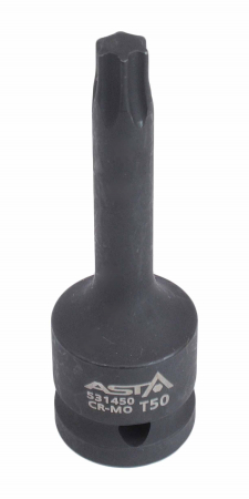 Chei/Tubulare/Biti - 531450 Bit torx T50 de impact in tubulara cu prindere de 1/2", lungime 75 mm