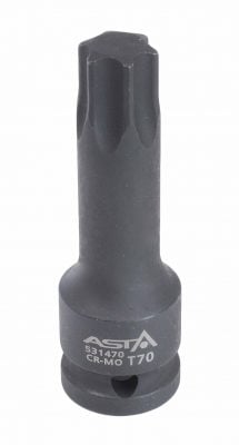 Chei/Tubulare/Biti - 531470 Bit torx T70 de impact in tubulara cu prindere de 1/2", lungime 75 mm