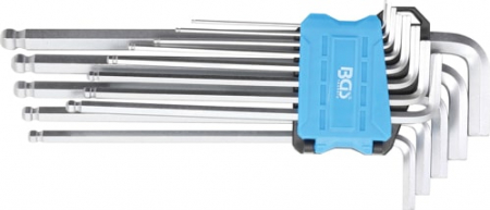 Surubelnite, Torx & Imbus - Set chei tip L extra lungi, 1,5 - 10 mm, 13 piese BGS 9799