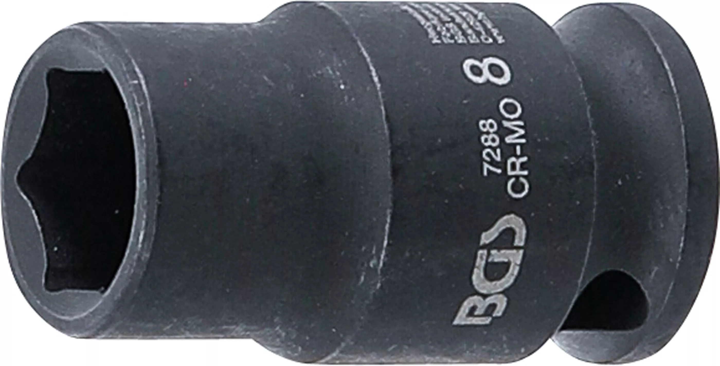 Tubulare - Cheie tubulara de impact, 6 colturi, 6,3 mm (1/4"), 8 mm, BGS 7288