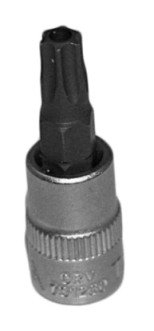 Chei/Tubulare/Biti - 731227 Bit torx T27 in tubulara cu prindere de 1/4 ", lungime 37 mm