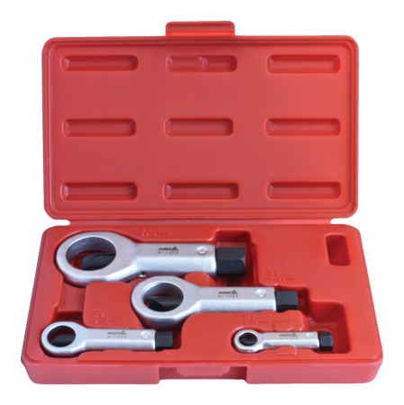 Scule de mana - A-1024 Set pentru taierea piulitelor, 4 piese