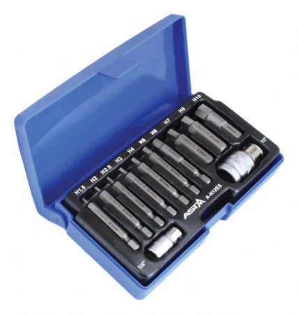 Truse si seturi - A-H12ES Trusa extractoare Torx pentru suruburi uzate, actionare 1/4", 1/2"