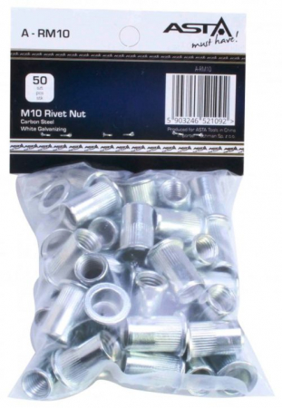 Consumabile - A-RM10/OPAK Set piulite nituit M10, 50 piese