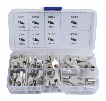 Consumabile - A-TC516 Set papuci pentru cabluri, 65 piese