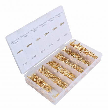 A-TC523 Set conectori cablu auto, 600 piese [1]