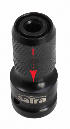 S-12IP14 Adaptor de impact cu blocare, actionare 1/2" pentru biti cu actionare 1/4" [1]