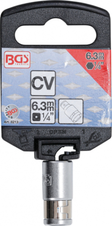 Adaptor portbit 1/4'', actionare 1/4” BGS 8213 [1]