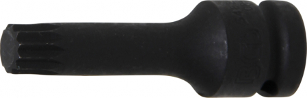 Bit M14 de impact in tubulara cu prindere de 1/2", lungime 75 mm BGS 5482-M14