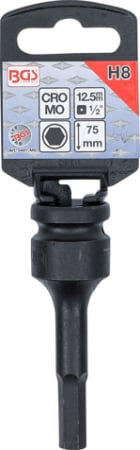 Bit de impact 8 mm, actionare 1/2" BGS 5481-M8 [1]