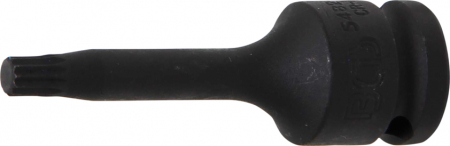 Bit spline (XZN) M8 de impact in tubulara cu prindere de 1/2", lungime 75 mm, BGS 5482-M8