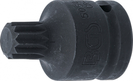Biti - Bit spline (XZN) M18 de impact in tubulara cu prindere de 3/4", lungime 55 mm, BGS 5054-M18