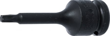 Chei/Tubulare/Biti - Bit  torx T30 de impact in tubulara cu prindere de 1/2”, lungime 75 mm, BGS 5480-T30