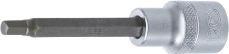 Chei/Tubulare/Biti - Bit imbus H6 in tubulara cu prindere de 1/2", lungime 100 mm, BGS 4261